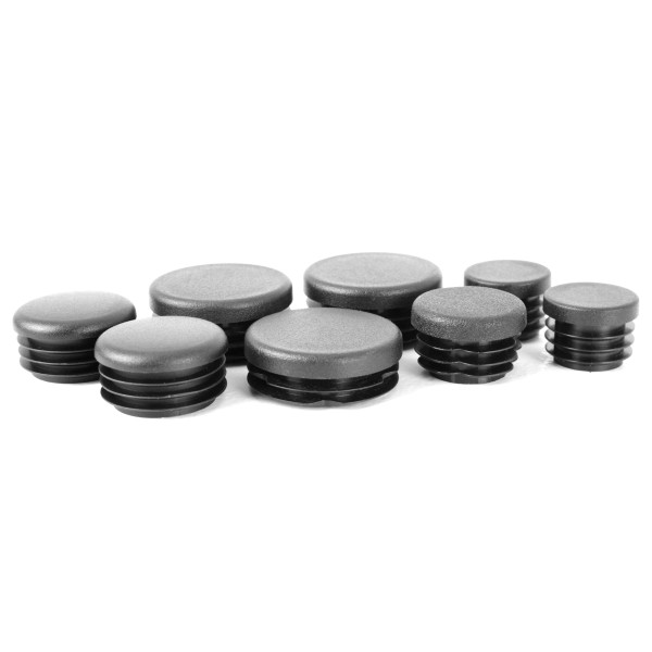 Pyramid Plastics Pyramid frame end caps | matte black | bmw r ninet 2017>2024